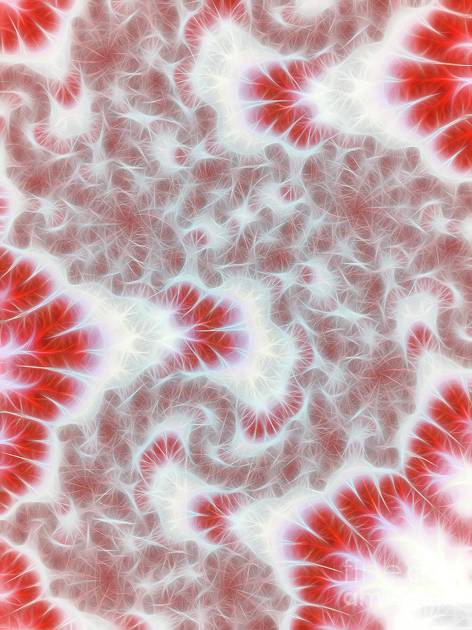 Pattern Digital Art - Electric Charge by Elaine Teague