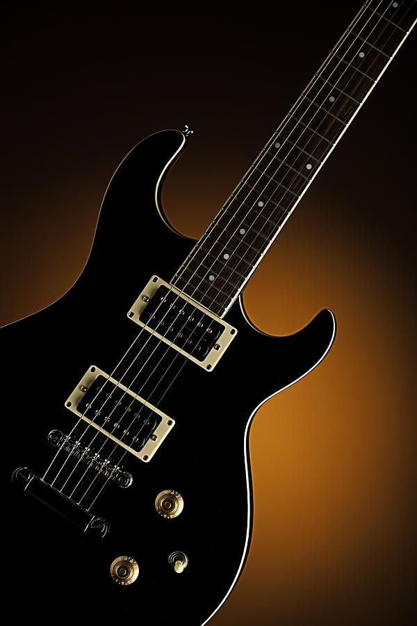 Electric Guitar Fine Art Photograph Art Print or Picture  4160.0 Photograph by M K Miller