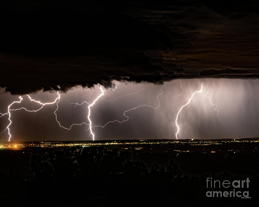 Santa Fe Photograph - Electric Horizon by Steven Natanson