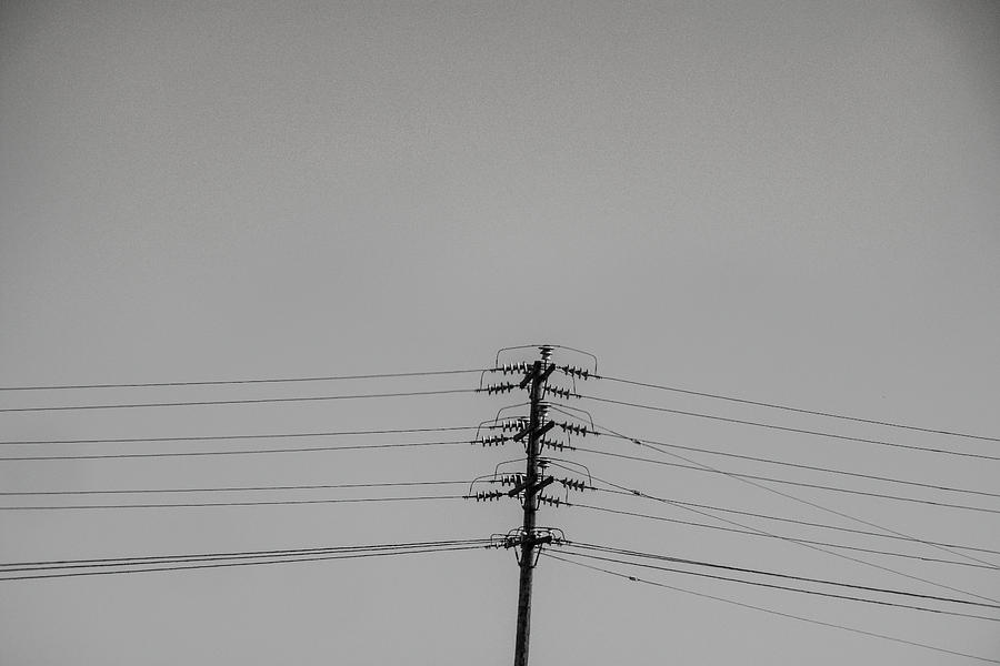 Electric Pole Photograph By Roy Dahan - Fine Art America