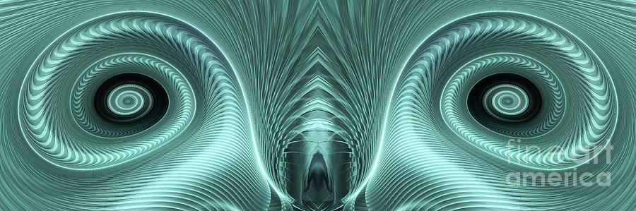 Abstract Digital Art - Electric Sheep by John Edwards