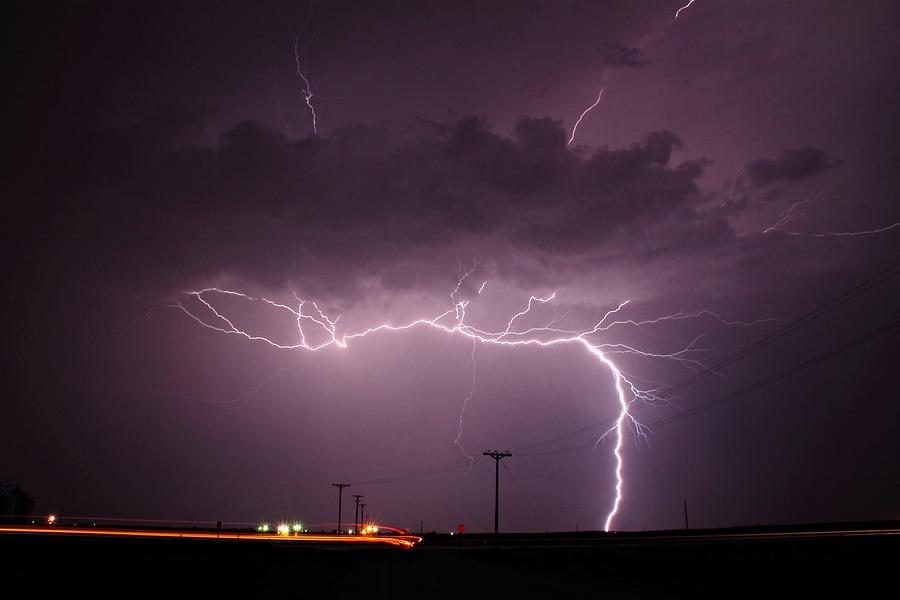 Electric Skies Photograph by Marcelo Albuquerque - Fine Art America