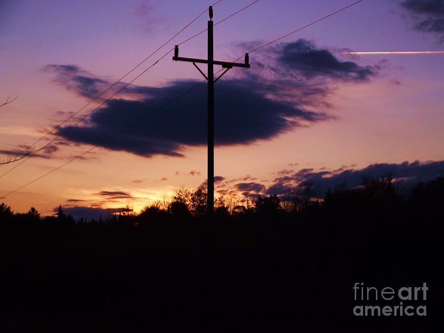 Electric Sunset Photograph by Jessica Wood Fine Art America