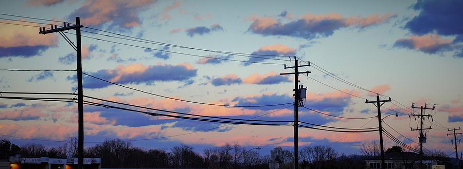 Electric Sunset Photograph by Mark Mitchell