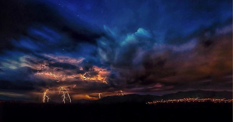 Landscape Photograph - Electric Surge  by Tanner Williams