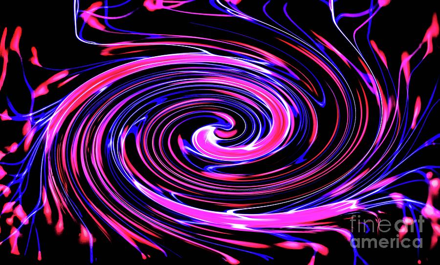 Electric Swirl Photograph by Gerald Kloss