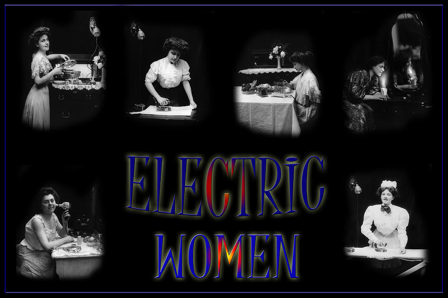 Appliance Photograph - Electric Women by Andrew Fare