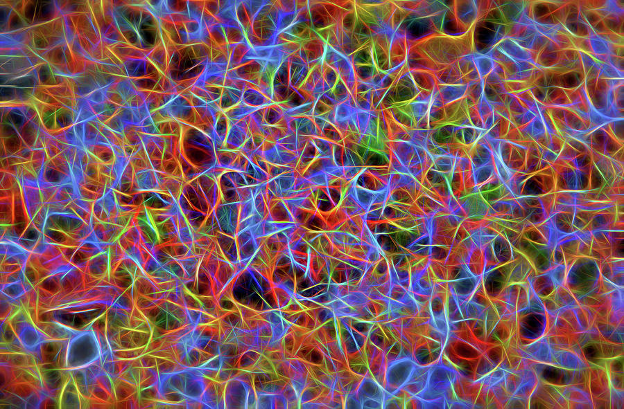 Electrified Colorful Lines 2 Digital Art by Roy Pedersen
