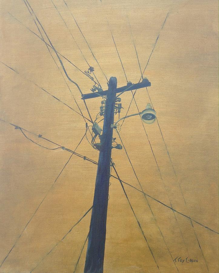 Electrified Painting by Teresa Fry