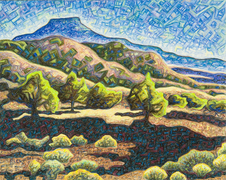 Southwest Pastel - Electromagnetic Observation #3 by Dale Beckman Southwest Pastel - Electromagnetic Observation #3 by Dale Beckman
