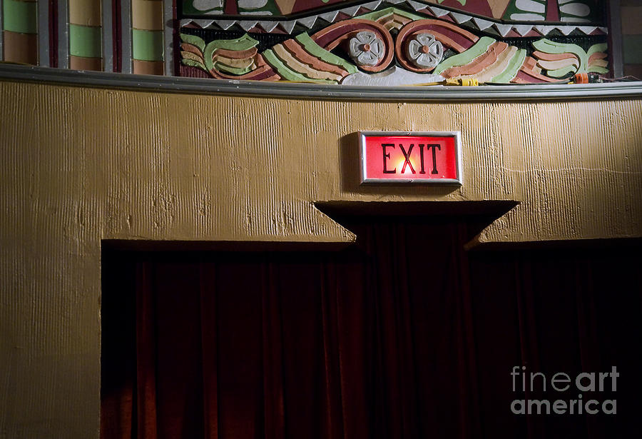 Elegant Exit Photograph by Fred Lassmann