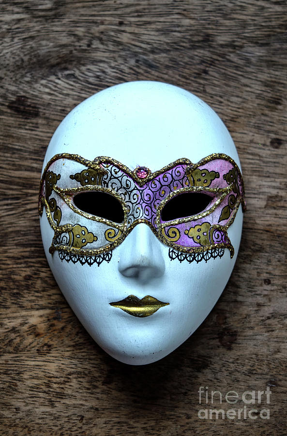 Elegant Mask Photograph by Michelle Meenawong