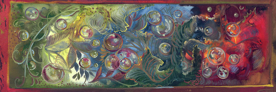 Elemental Bubbles Painting by Sheri Jo Posselt