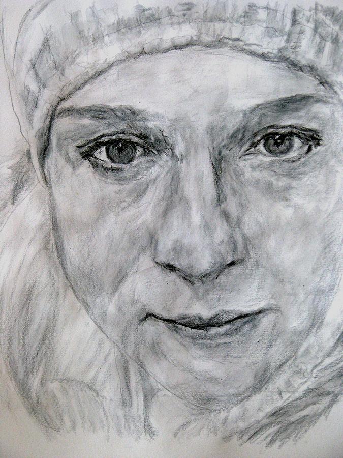 Unknown, Portrait Drawing by Sviatoslav Alexakhin Fine Art America