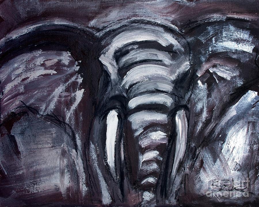 Elephant Painting by Lidija Ivanek - SiLa