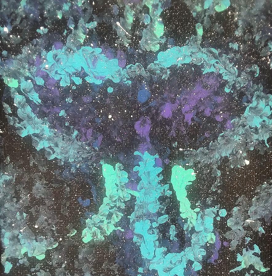 Elephant Nebula  Painting by Vale Anoai