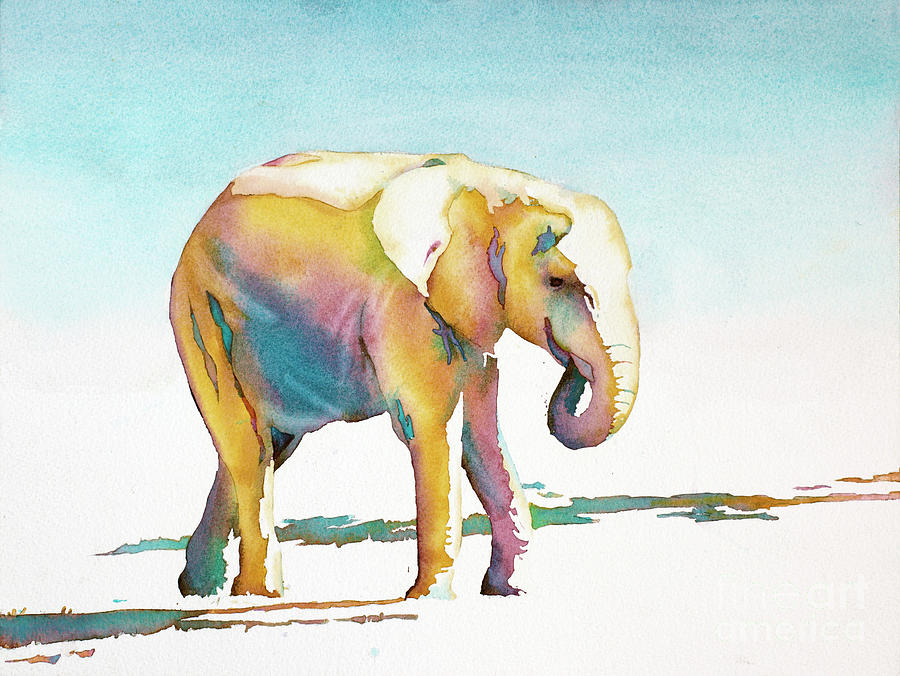 Elephant Painting by Ryan Fox