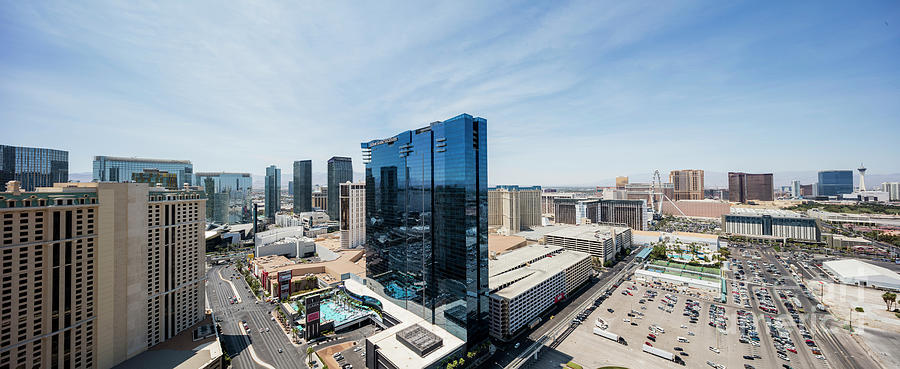 Elevated view of The Strip, Las Vegas 8 Photograph by Sv - Fine Art America