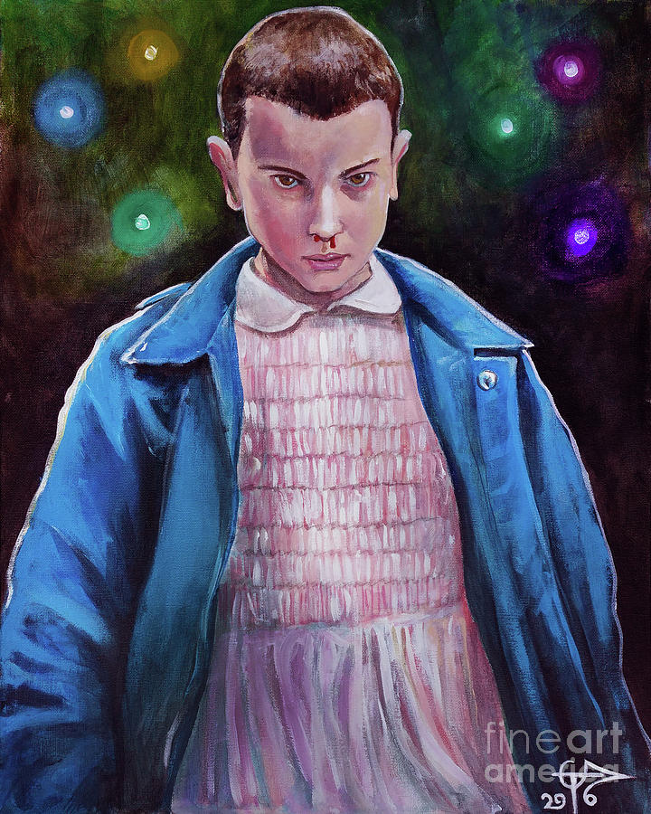 Eleven Painting by Tom Carlton