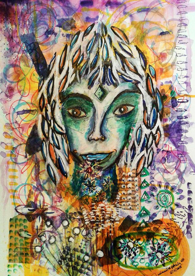 Elf Mixed Media by Mimulux Patricia No