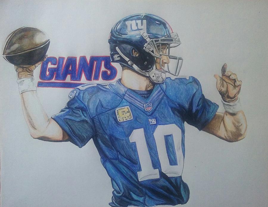 how to draw eli manning donnakroll