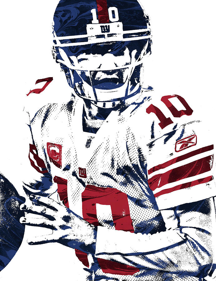 Eli Manning Painting by MarkosTheGreat on deviantART  Nfl football art,  New york giants football, Eli manning