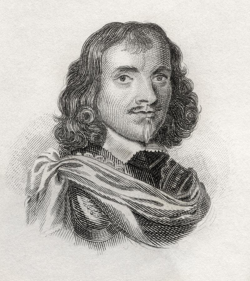 Elias Ashmole, 1617 To 1692. English Drawing by Vintage Design Pics ...