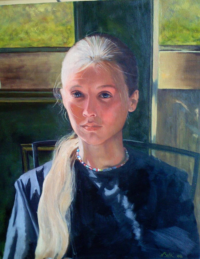 Elisabeth Painting by Lois  Silk