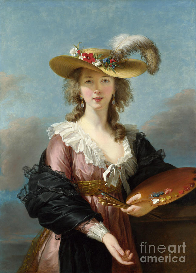 Elisabeth Vigee-lebrun  Painting by Granger