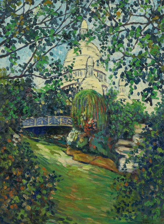 Elisee Maclet 1881 - 1937 LA BASILIQUE DU SACRE COEUR DE MONTMARTRE ...