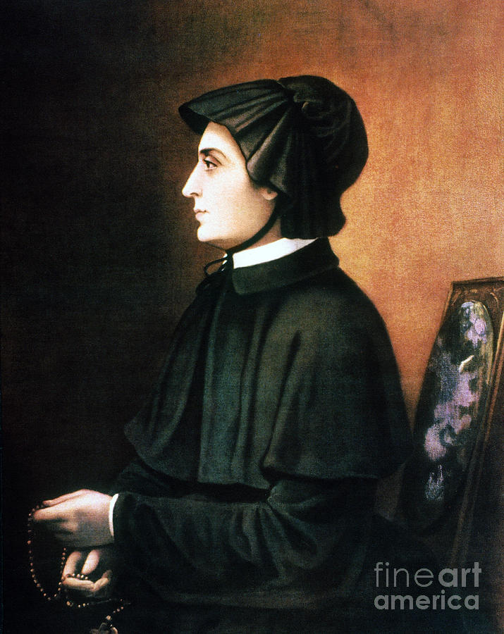 Elizabeth Ann Seton Painting by Granger