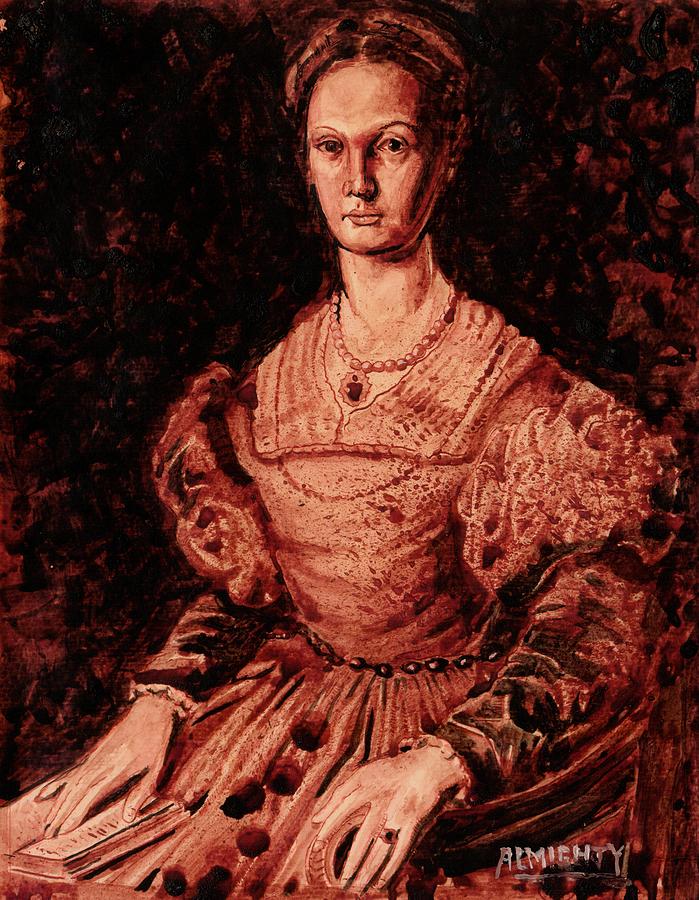 Elizabeth Bathory -dry blood Painting by Ryan Almighty