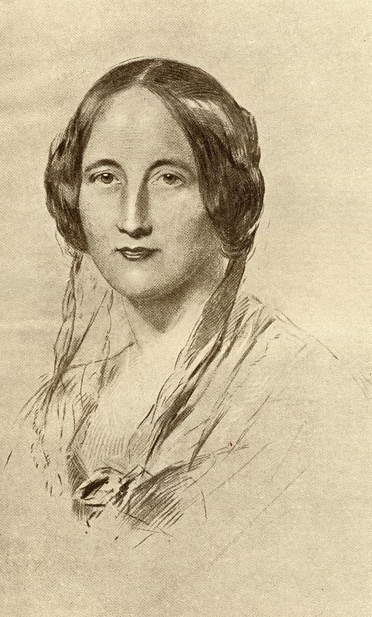 Elizabeth Cleghorn Gaskell, 1810-1865 Drawing by Vintage Design Pics ...