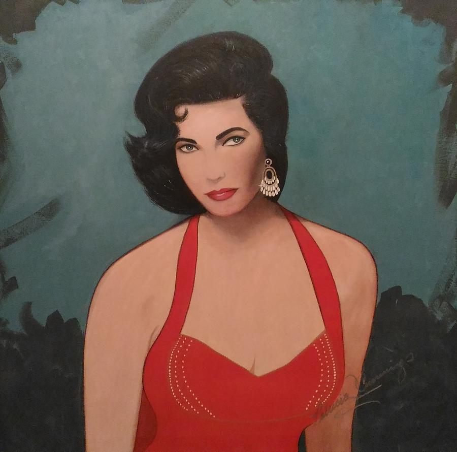 Elizabeth Taylor - Absolutely Beautiful by Patricia Brewer-Cummings Elizabeth Taylor - Absolutely Beautiful by Patricia Brewer-Cummings