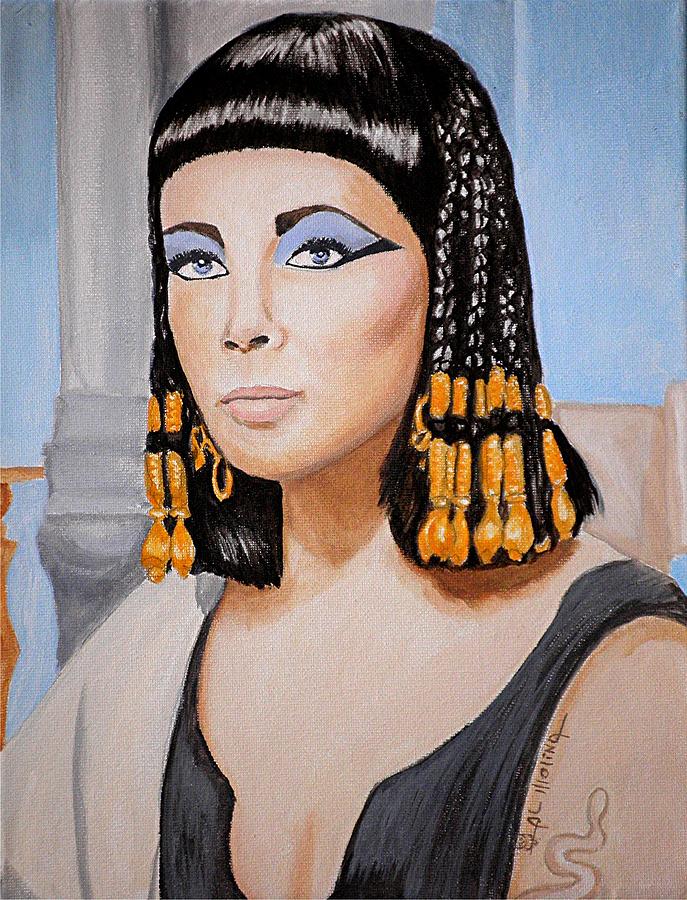 Elizabeth Taylor Painting - Elizabeths Cleopatra  by Al  Molina
