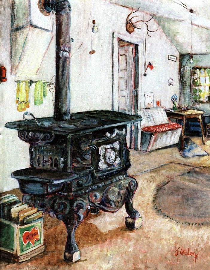 Eliza's Kitchen Painting by Jean Groberg - Fine Art America