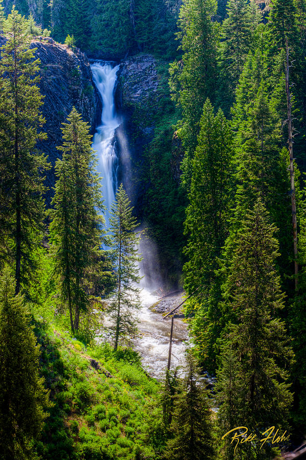 Elk Creek Falls Photograph by Rikk Flohr