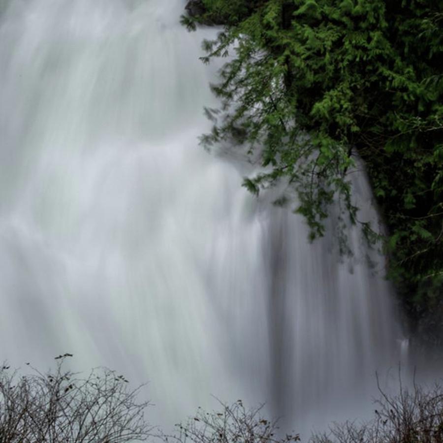 Pnw Photograph - Elk Falls Near Campbell River by Margaret Goodwin