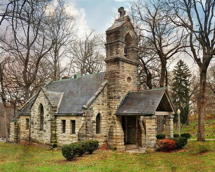 Elkhart Illinois chapel Photograph by Marty Koch