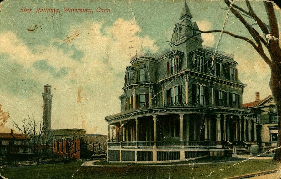 Elks Building-Waterbury,Ct.-1911 Photograph by Robert Nickologianis