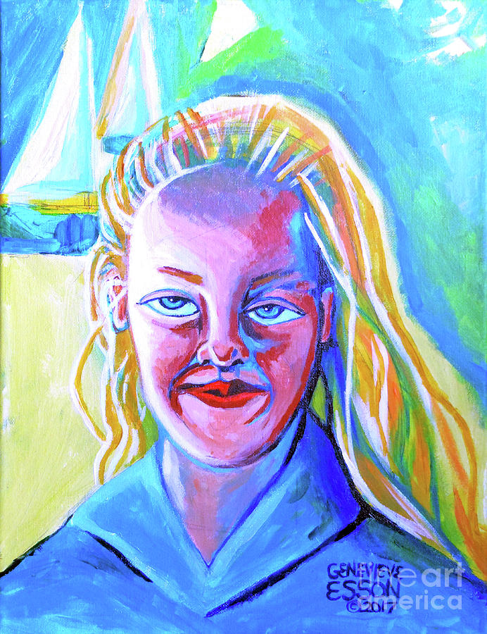 Ella Jane Painting by Genevieve Esson