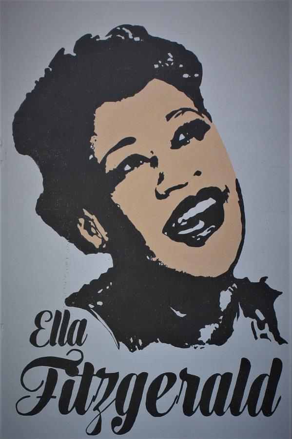 Ella Sings Painting by Ralph LeCompte
