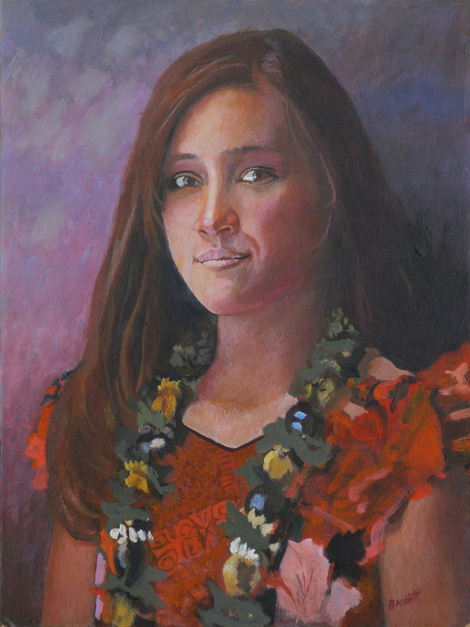 Ellen Gotchell - Junior Miss 2007 Painting by Robert Bissett