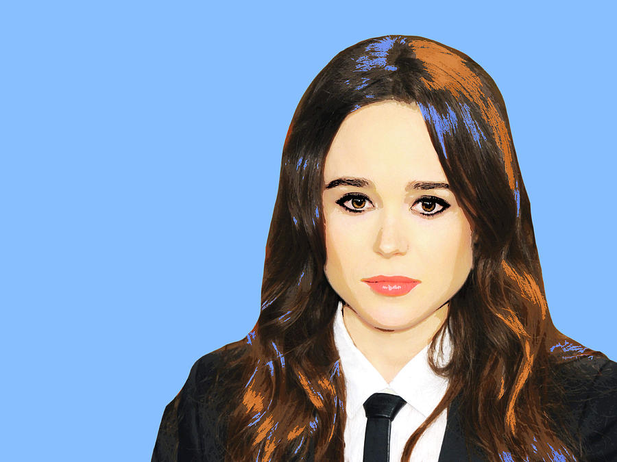 Ellen Page Photograph by Dominic Piperata