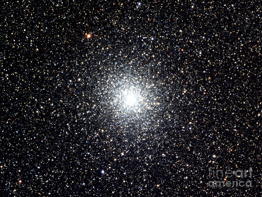 Elliptical Globular Cluster, M22, Ngc Photograph by N.A. Sharp/REU Program/NOAO/AURA/NSF