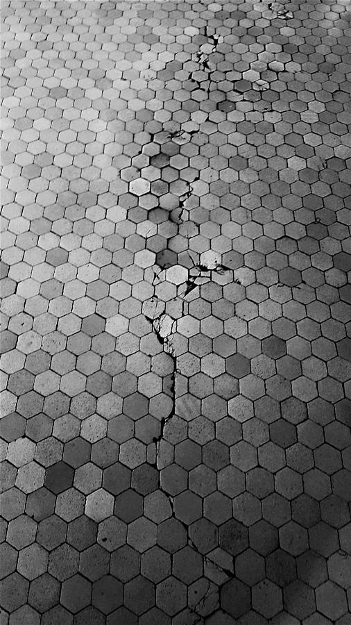 Ellis Island Tiled Floor Where Our Ancestors Stood And Waited For Freedom Photograph by Rob Hans