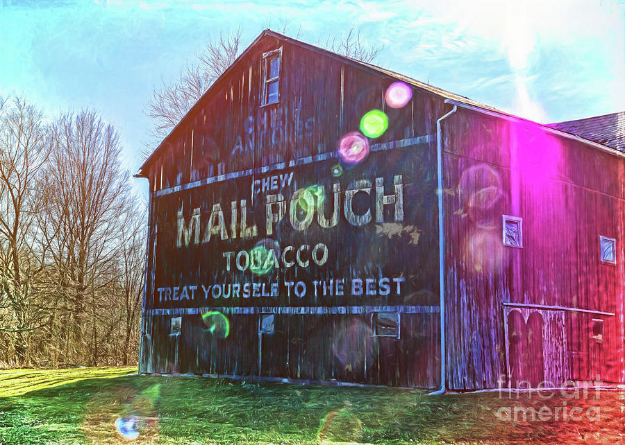 Ellsworth Ohio Mail Pouch Barn Photograph by Janice Pariza