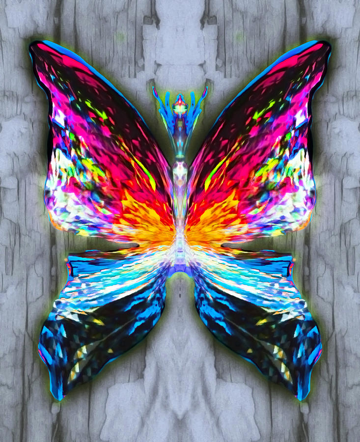 Butterfly Digital Art - Elm Sparklefrost by Raymel Garcia