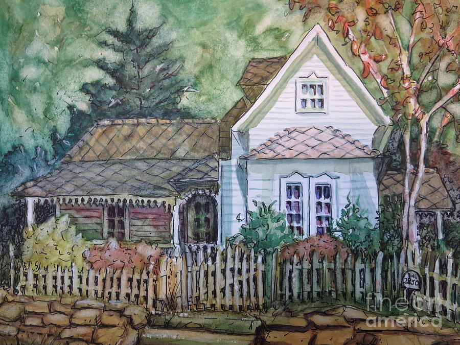 Elmas Home Painting by Gretchen Allen