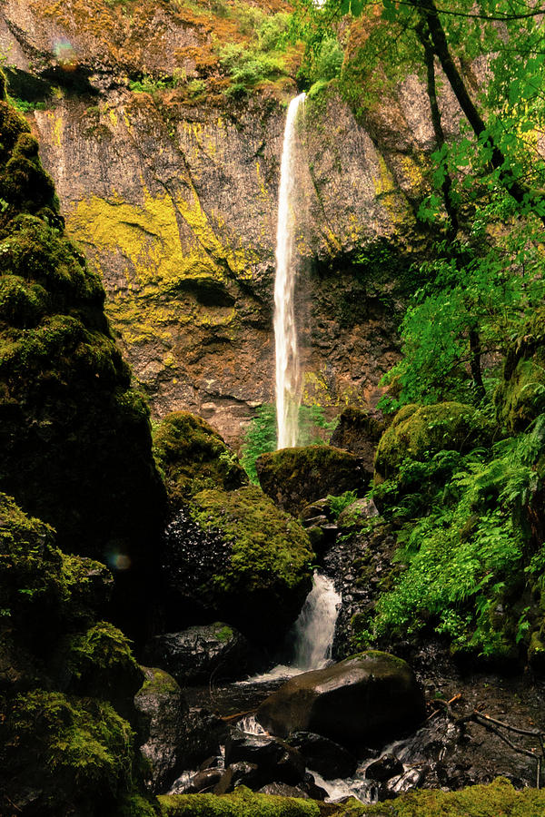Elowah Falls Photograph by Joe Kopp